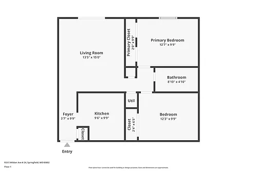 Floor plan 2 BD