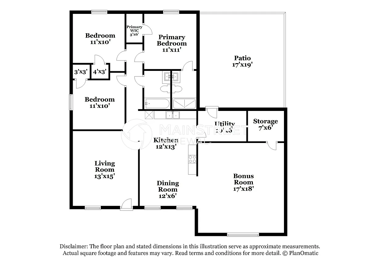 Floor Plan - 318 W 18th Ave