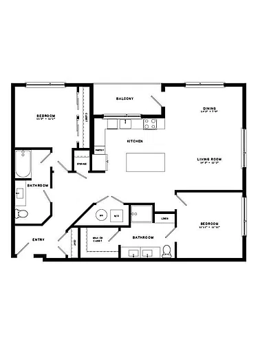 Floor plan B2.2-II