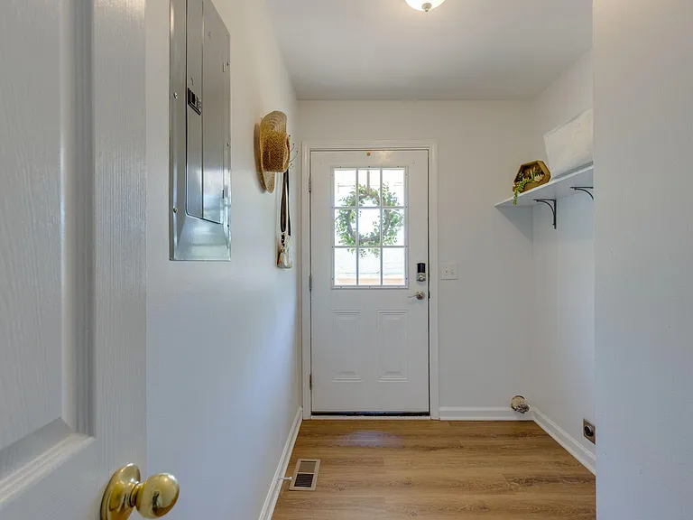 Laundry Room and Side Entrance