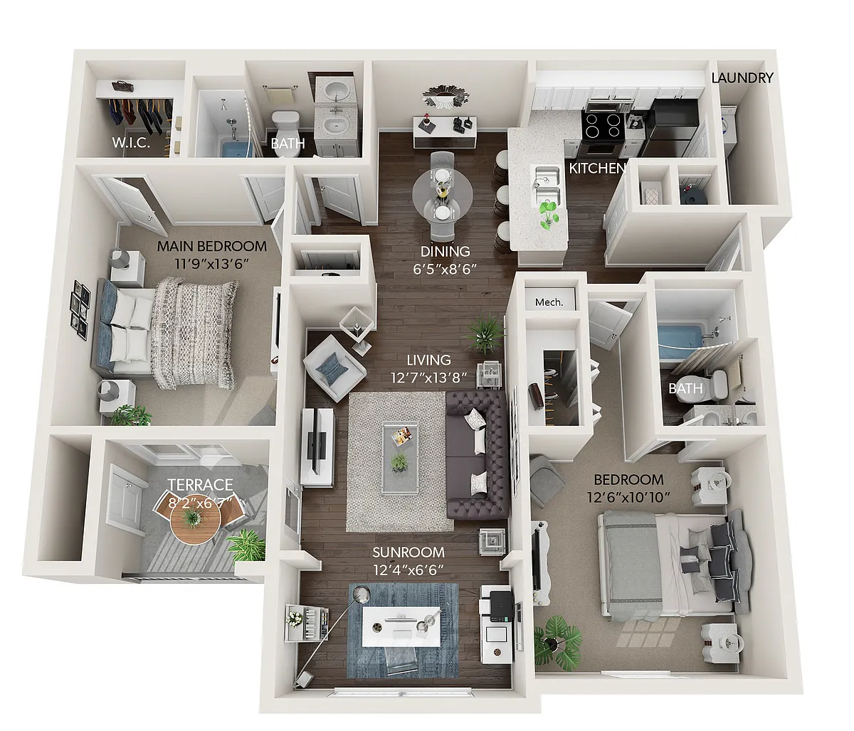 Floor plan The Laurel
