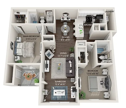 Floor plan The Laurel