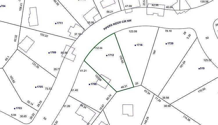 2nd image of 1712 Pipers Ridge Cir NW