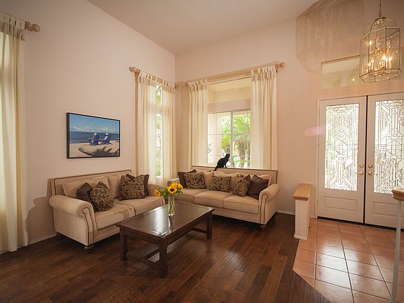 Formal Living with Hardwood