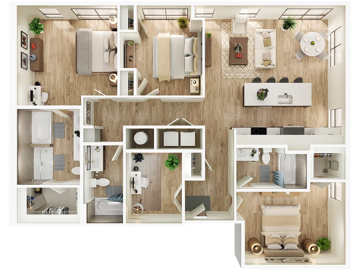 Floor plan C3-P