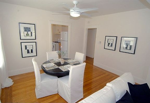 Living Room & Dining Room Create "Great Room" Feel