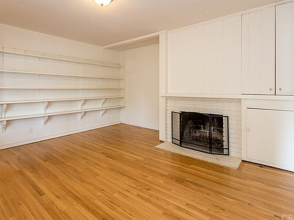 Charming fireplace central to the home