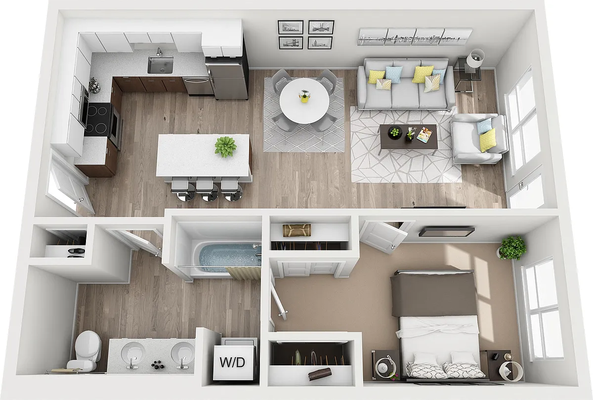Floor plan Morrison