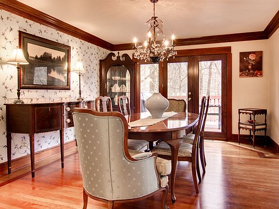 French doors to deck