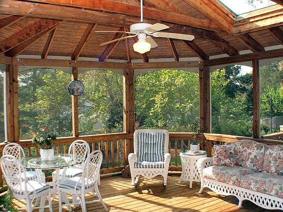 Screened Porch w/Skylights