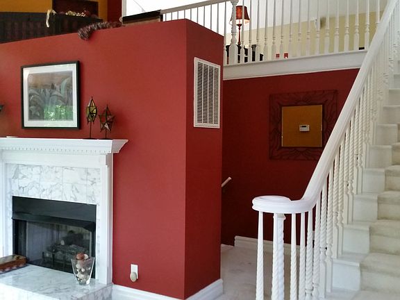 Gas Fireplace In Sunroom