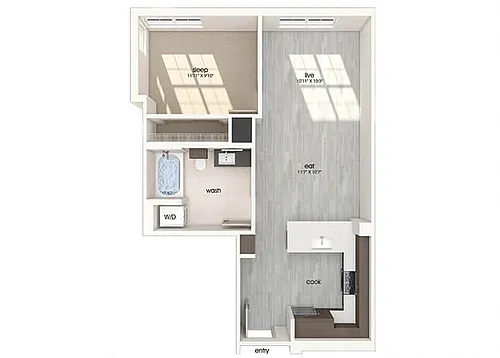 Floor plan A02