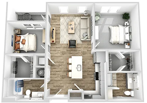 Floor plan B1
