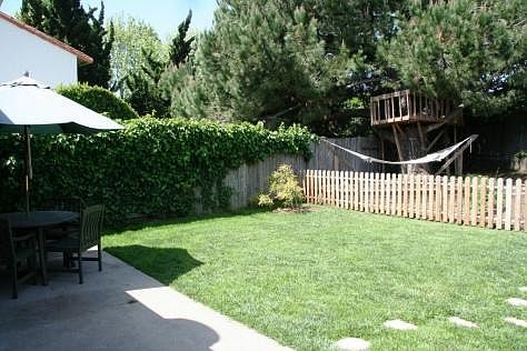 Enclosed back Yard