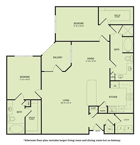 Floor plan B3.P8