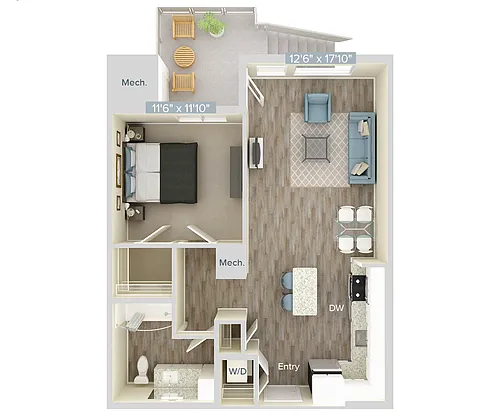 Floor plan A6-782
