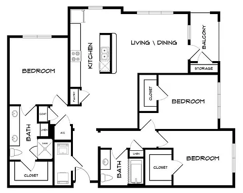 Floor plan C1