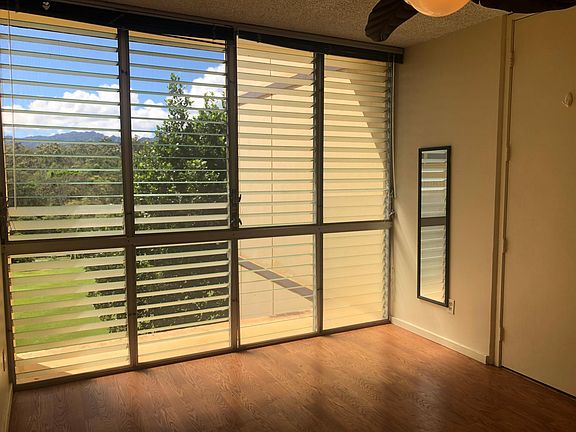 Relaxing view from the bedroom.