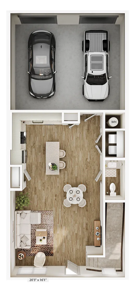 Floor plan TH2