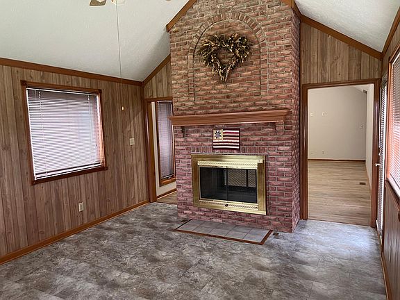 Sunroom with See through Fireplace to Great room