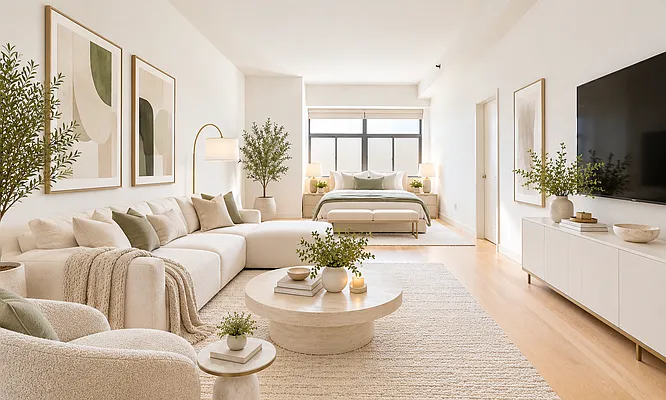 Living room, photo 1