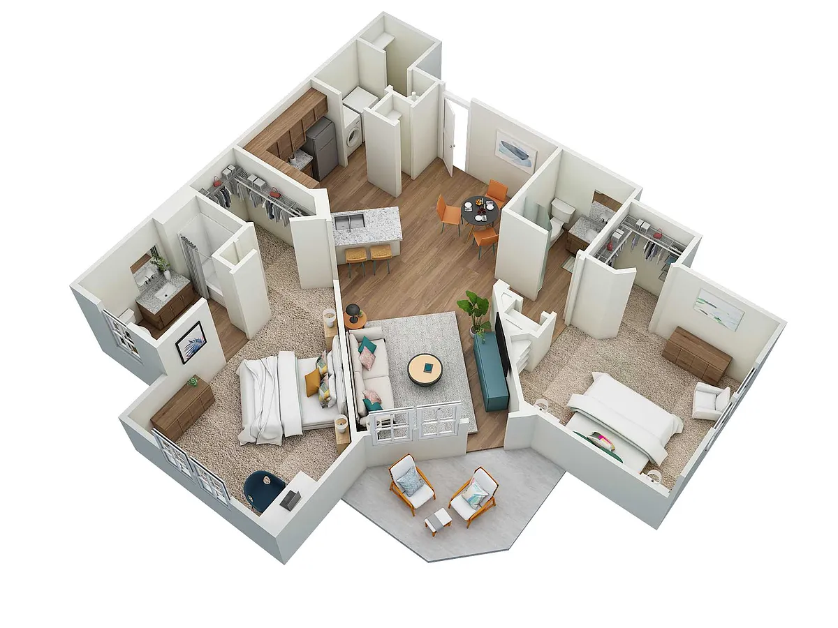 Floor plan Delray