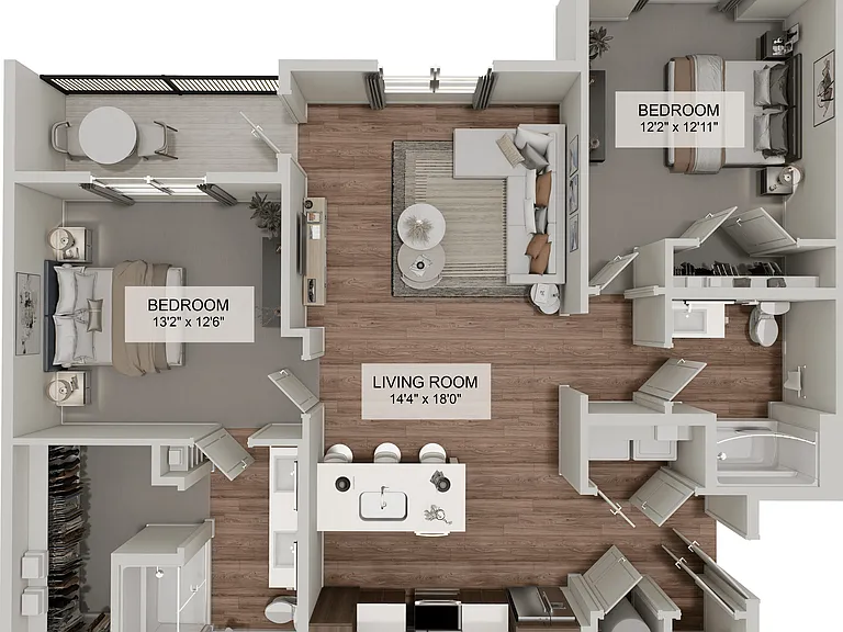 Wrenley Luxury Apartment Homes — Photo 47