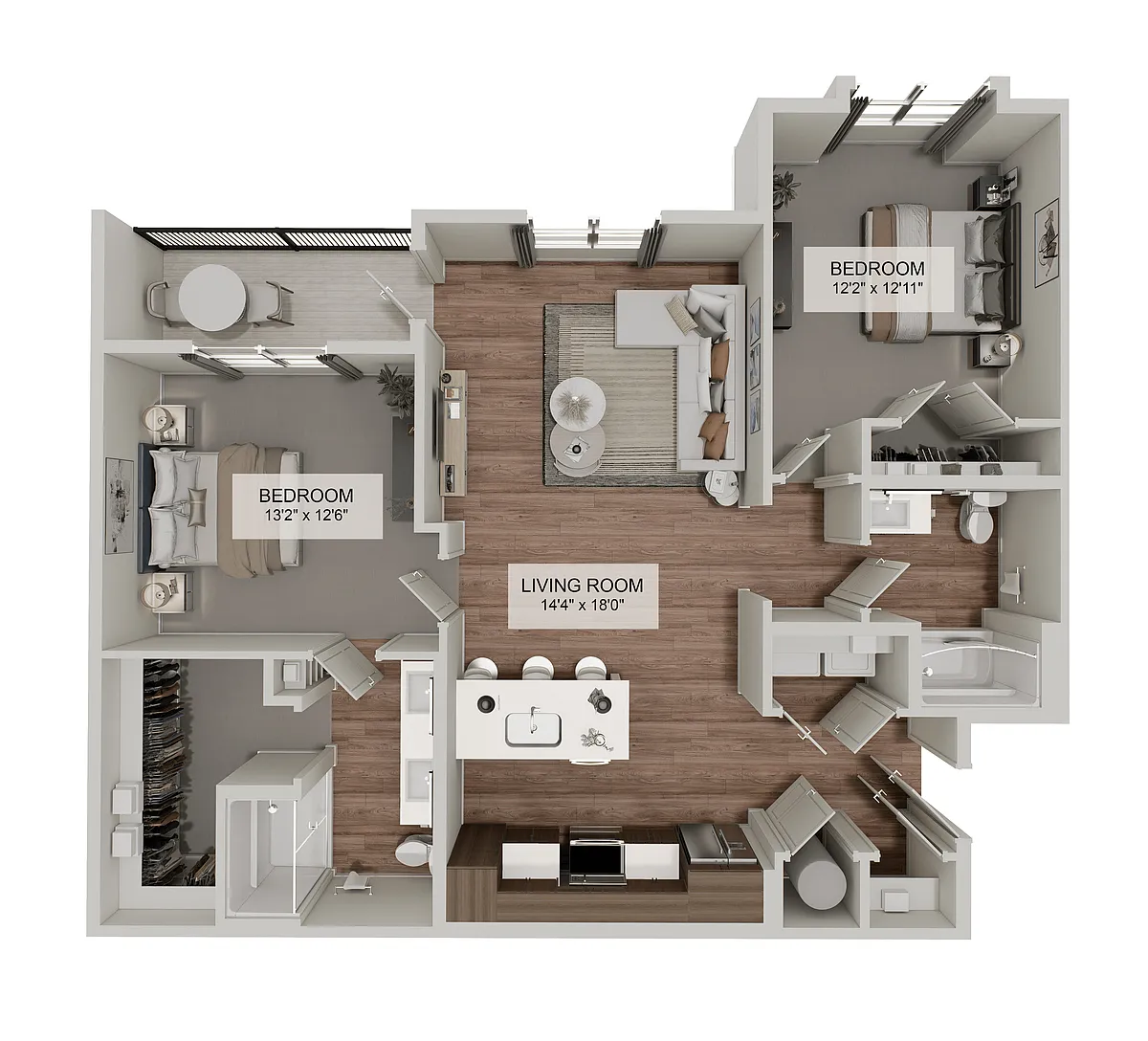 Floor plan The Elm Grand (B2A)