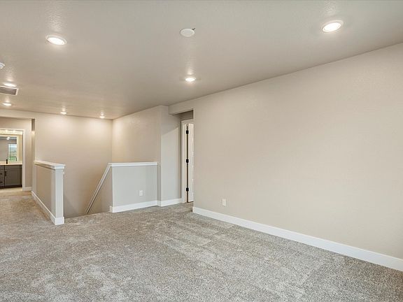 The Waterton floorplan, images taken at Murphy Creek