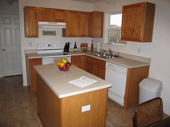 Open Kitchen to eating area and formal DR