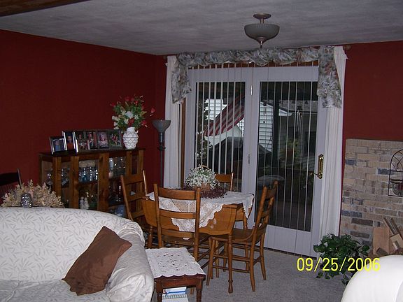 french doors to deck.