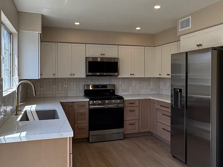 Kitchen on the second level