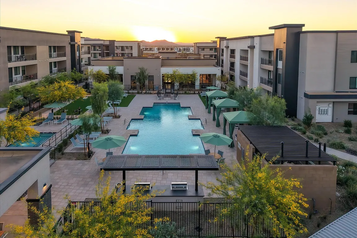 Resort-Style Pool View