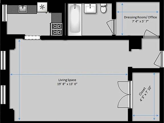 2nd image of 200 W 15th St APT 7E