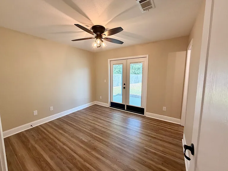 Master Bedroom onto Covered Patio