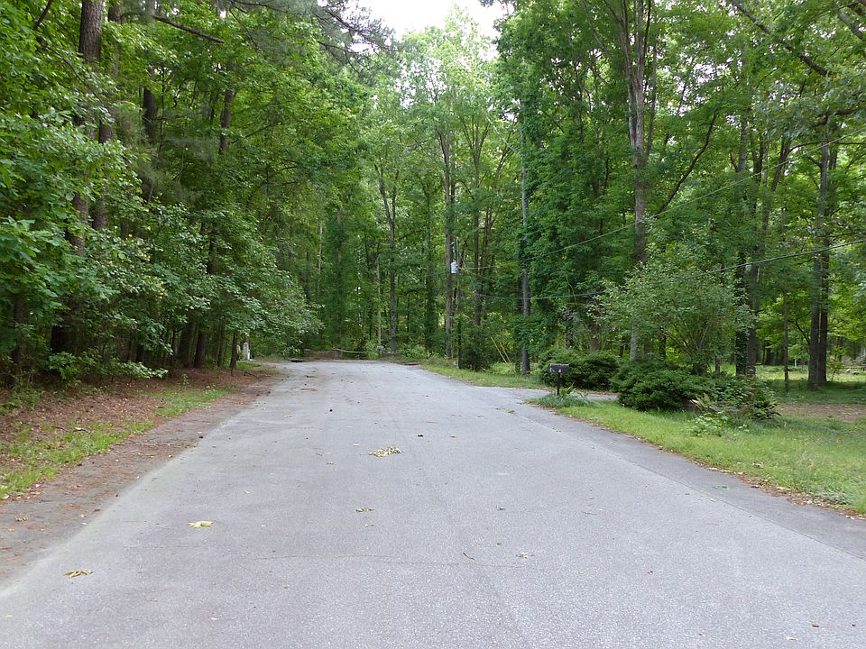 Located at end of street