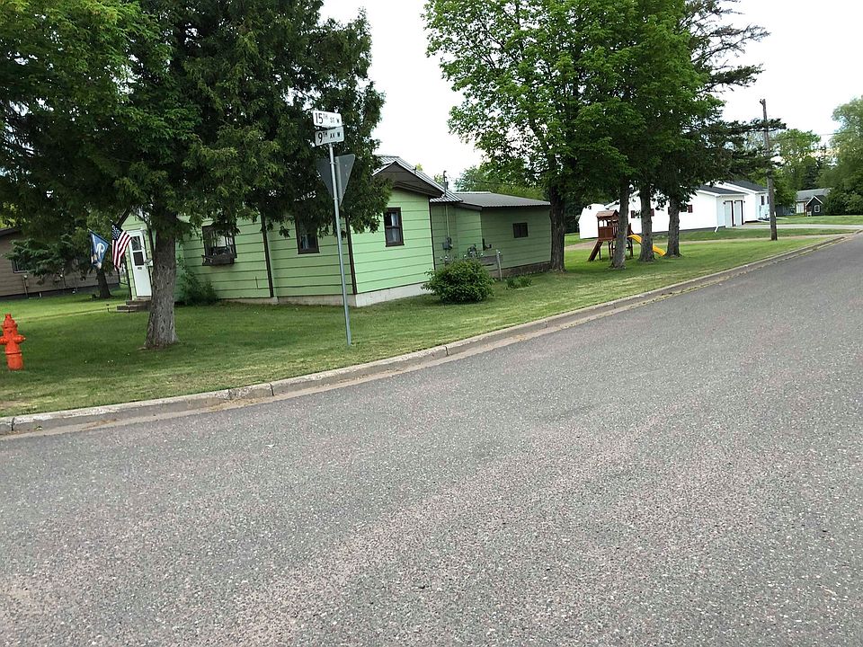 Front corner view of house