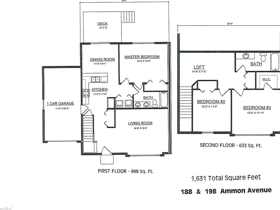 196 Ammon Ave Floor Plans