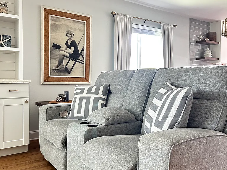 Reclining Entertainment Couch