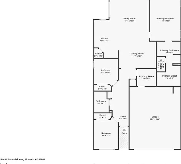 2444 W Tamarisk Ave — Photo 2