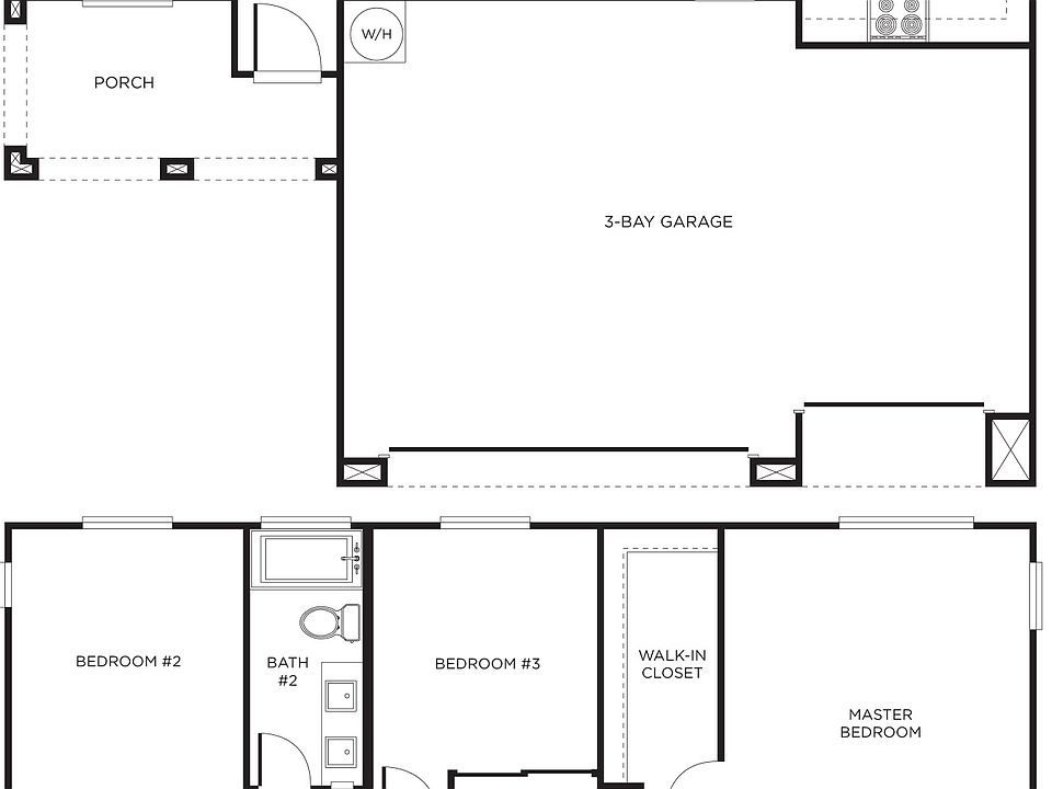 Eldorado Ridge - Plan 4A - Floorplan