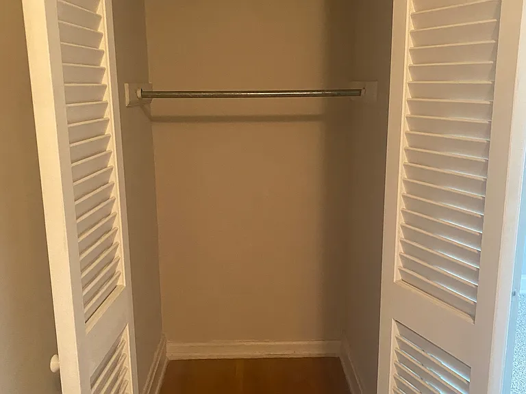 3 feet by 3.5 feet closet