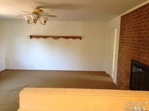 family room from kitchen