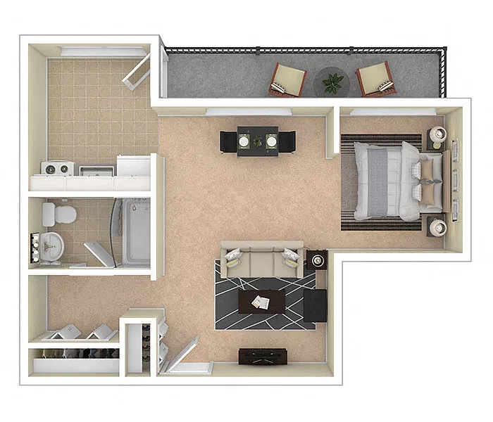 Floor plan EXECUTIVE STUDIO
