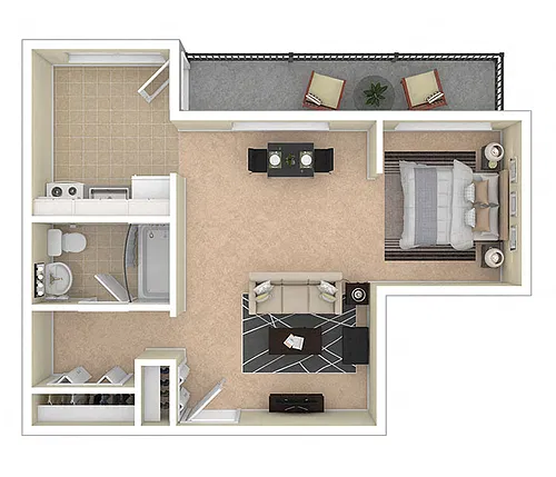 Floor plan EXECUTIVE STUDIO