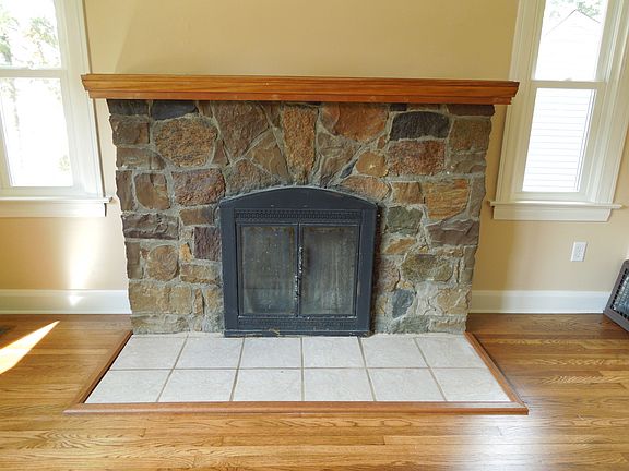 Natural Stone Fireplace 