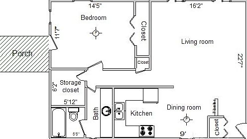 2nd image of 6210 Mineral Point Rd APT 12