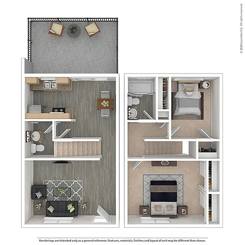 Floor plan Townhouse