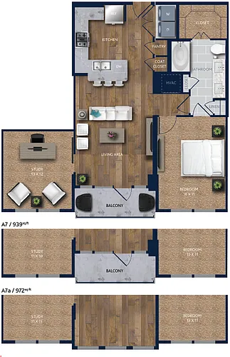 Floor plan A7