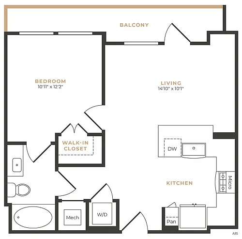 Floor plan A2